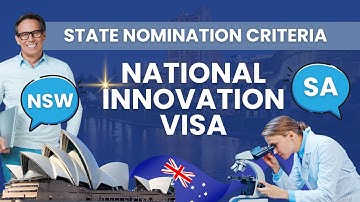 National Innovation Visa - South Australia and New South Wales criteria