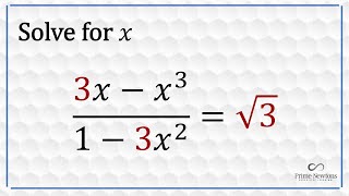 Solving a radical polynomial with trig substitution