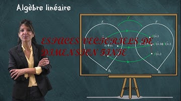 ESPACES VECTORIELS DE DIMENSION FINIE