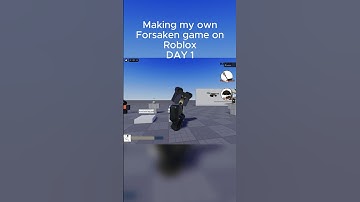 Making an ASYM Day 1 #roblox #forsaken #art #music #edit #devlog