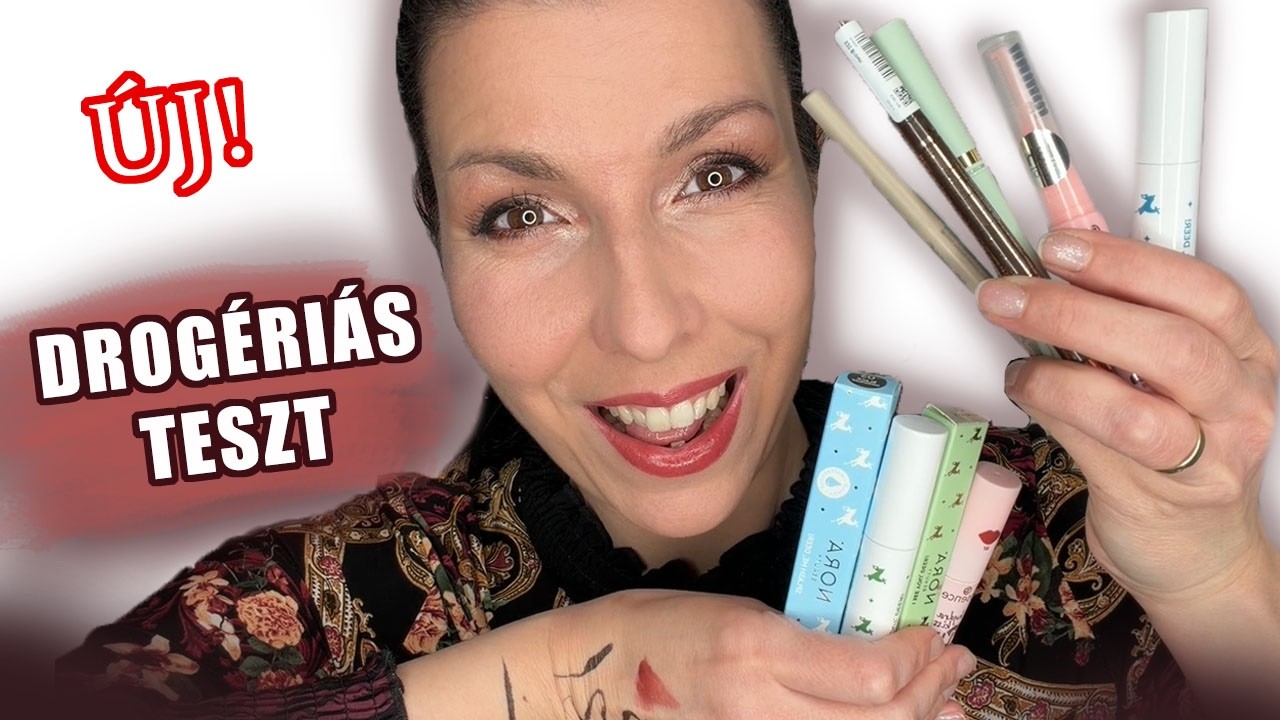 DROGÉRIÁS SMINK ÚJDONSÁGOK | Teszteljünk! 🎨