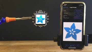 TFT Gizmo Bluefruit Image Transfer @adafruit @johnedgarpark #adafruit