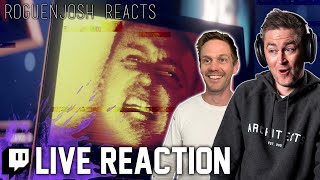 Papa Roach - Dying To Believe // Live Twitch Reaction // Roguenjosh Reacts ft Benny