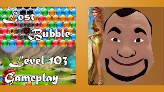 Lost Bubble 🔮 - Bubble Shooter Level 103 👑 finished 😍 no Booster Gameplay #103 myGameHeaven ✅