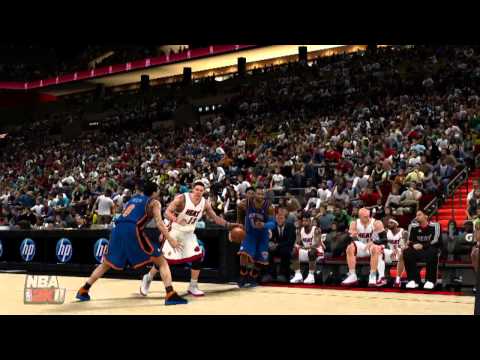 New York Knicks land Carmelo Anthony VS Heat NBA 2K11