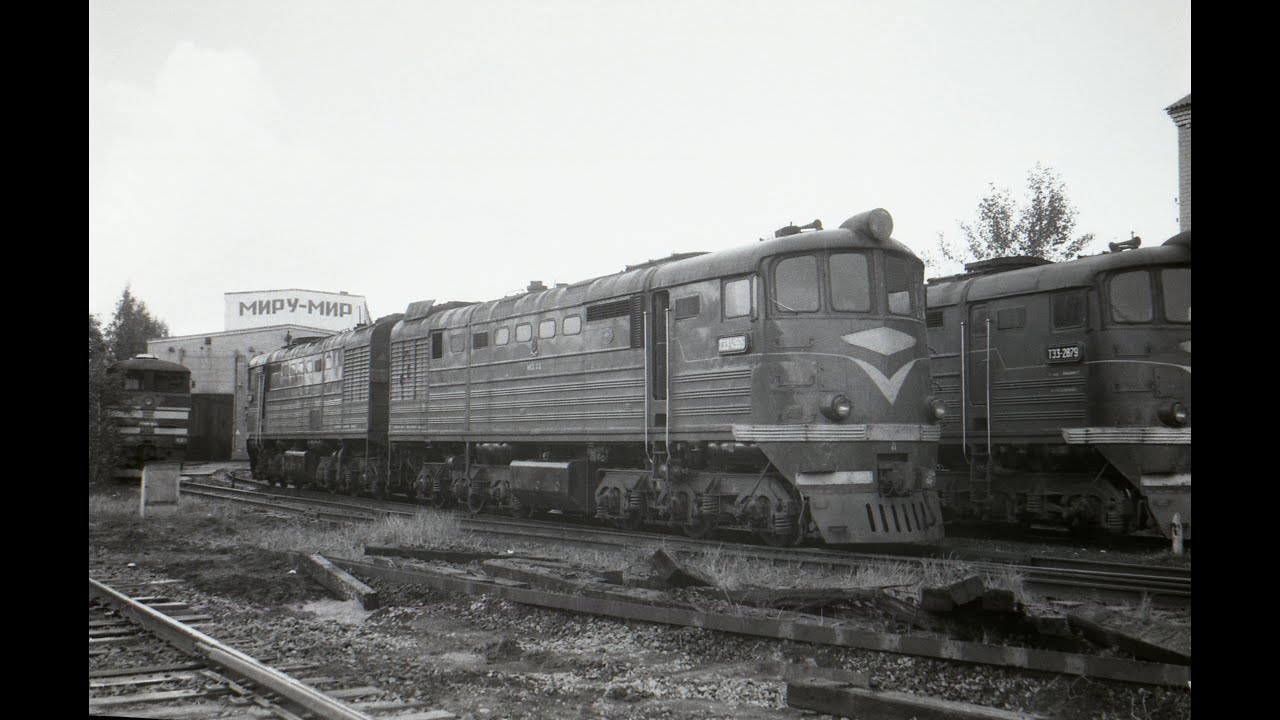 Видеоролик о советском тепловозе ТЭ3/Video about the Soviet TE3 diesel ...