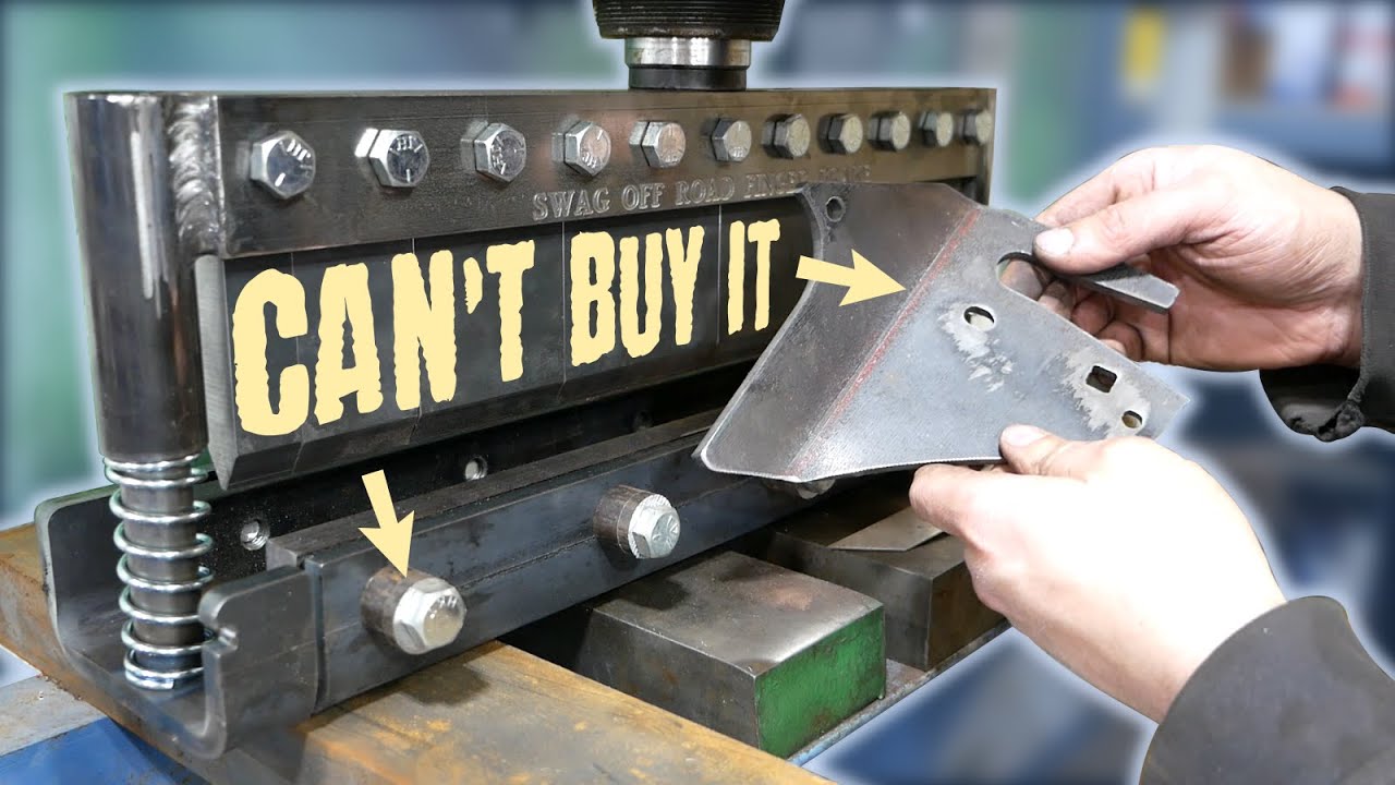 SWAG 20 TON Heavy Duty Shop Press Finger Brake Kit