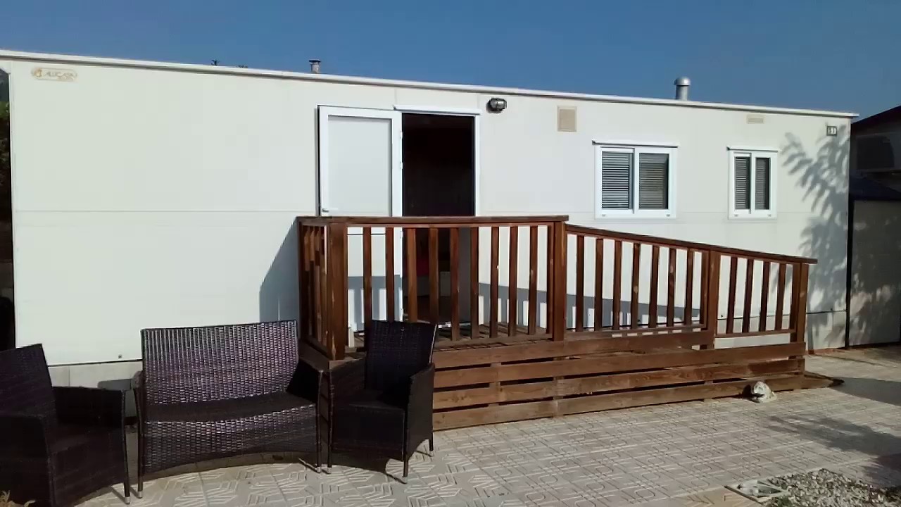 Mobile Home For Sale On Camping Almafra Caravan Park in Benidorm, Costa Blanca, Spain.