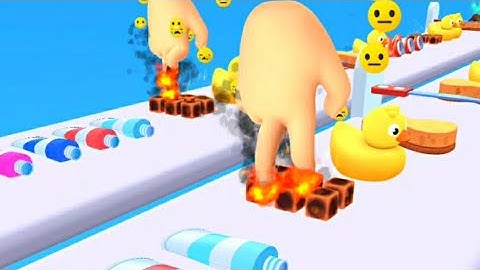 Crushy Fingers- All Levels Gameplay Walkthrough Android İos NEW LEVELS