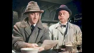 🌈 Sherlock Holmes - Pursuit to Algiers (1945) 🎬 Colorized
