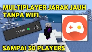 Cara Bermain Multiplayer Di Minecraft PE Jarak Jauh Tanpa Wifi screenshot 3