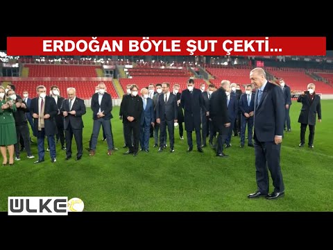 Cumhurbaşkanı Erdoğan, Gürsel Aksel Stadı'nda incelemelerde bulundu I İzmir