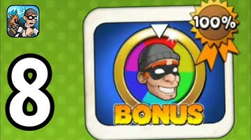 Robbery Bob - Gameplay Walkthrough Part 8 | Chapter 8: Bonus