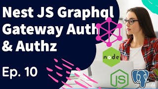 Nest JS Graphql Gateway Authentication and Authorization #nestjs  #microservices #10