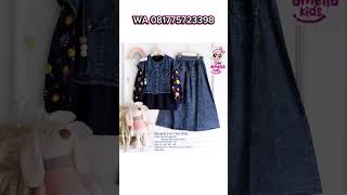 Baju Setelan Anak-anak Model Kekinian &amp; Terbaru / Part 6 #fashionanak #bajuanak #onesetanak #shorts