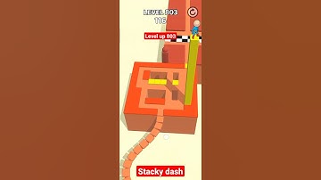 Stacky Dash games LVL UP 803 #shorts #stackydash  #walkthrough