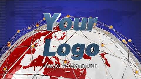 Make Earth Globe News Intro Video with After Effects template - MakeWebVideo.com