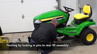 John Deere X300 Series Snowblower Install Model Year 2016 And Newer