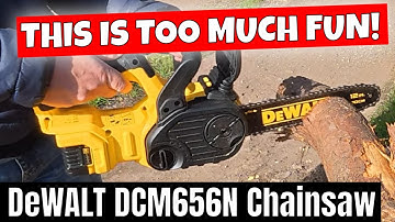 Dewalt DCM565N 18v 20v XR 12 inch accukettingzaag is GEWELDIG