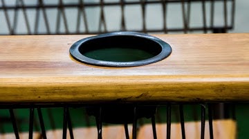Shopping Cart made into a Lounge Chair with cushion