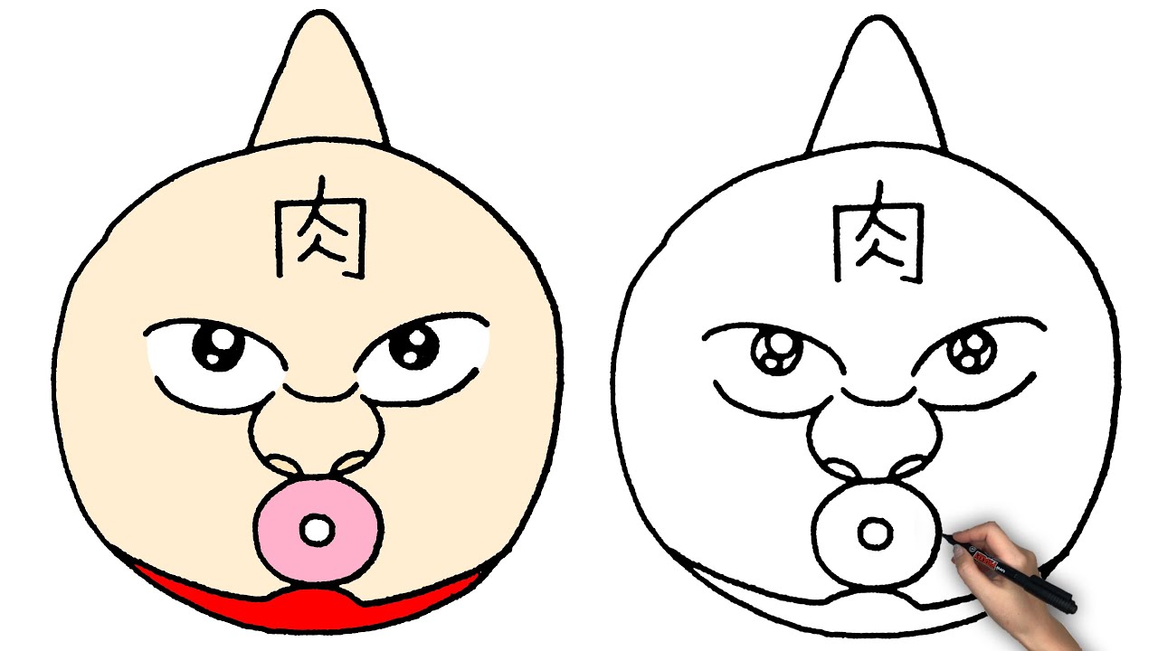 キン肉マンのかきかた How To Draw A Kinnikuman Youtube