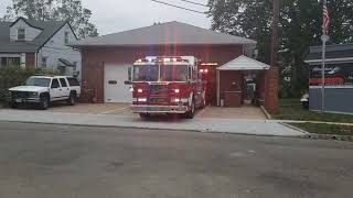Roselle Park Engine 1 Responding Into Elizabeth