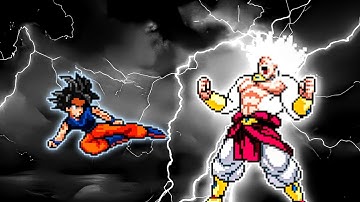 Goku TP V3.5 OP (all form) VS Limit Break Broly SSJ4 OP in Jump Force Mugen