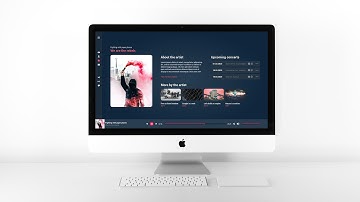 #6.5 Music Player - Web Concept