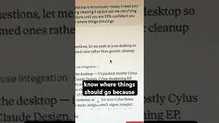 Using @claude Cowork to organize my desktop #techtok #fileexplorer