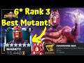 New 6* Rank 3 Magneto! Best Mutant! Insane Gameplay! Awakening Gem! - Marvel Contest of Champions