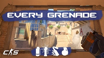 CS2 Mirage - ALL Essential UTILITY in 10 MINUTES!