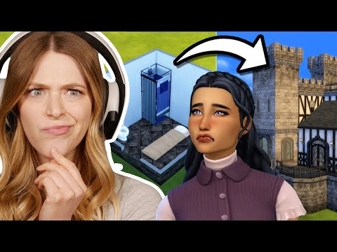 видео: Re-Creating A Real Castle In The Sims 4 | Rags 2 Royalty #10