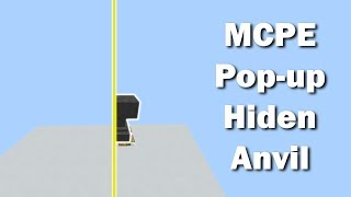 MCPE Pop-up Hidden Anvil