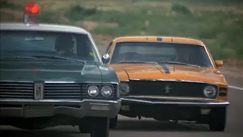 '70 Mustang Grabber in car chases