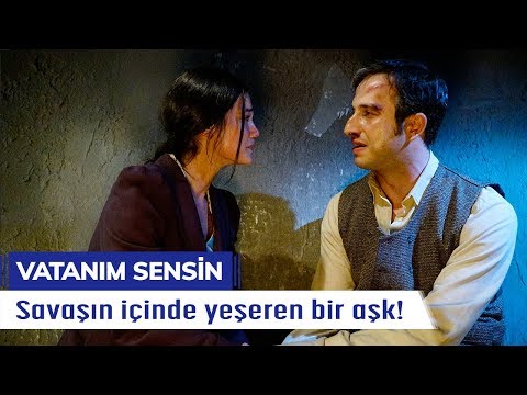 Savaşın içinde yeşeren bir aşk! - Vatanım Sensin 55. Bölüm