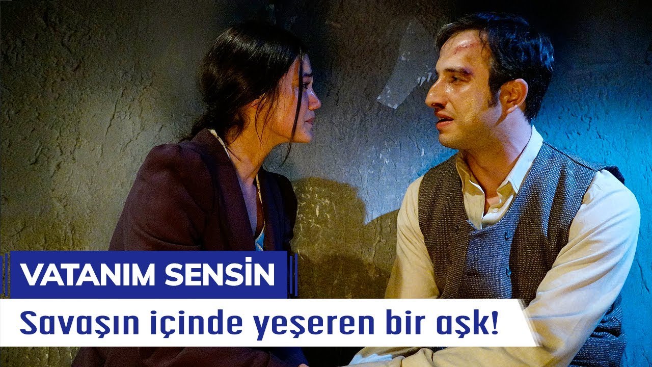 Savaşın içinde yeşeren bir aşk! - Vatanım Sensin 55. Bölüm