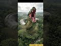 विशाल एनाकोंडा का हमला #shortfeed #anaconda #viral