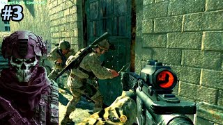 Call Of Duty 4 Modern Warfare | Terrorist Base Attack | Gameplay #3