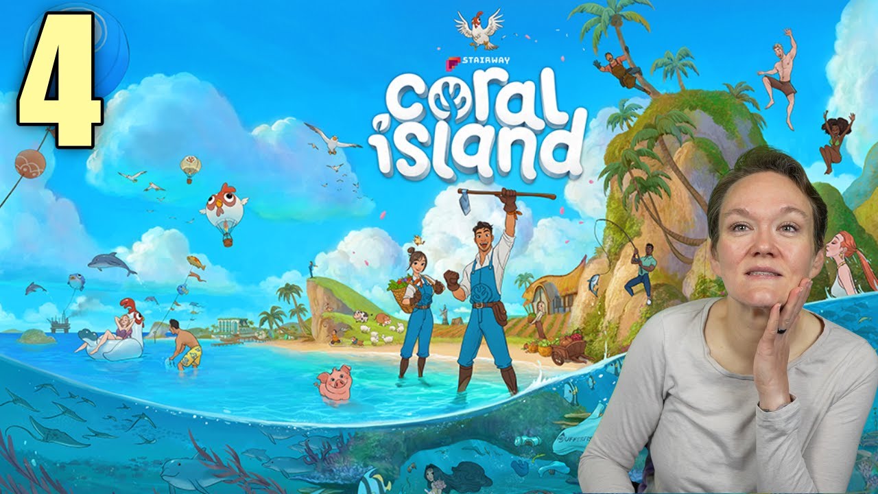 The second Playthrough must go on! :) || Coral Island