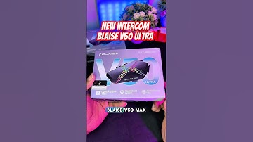 Intercom Blaise V50 Ultra #intercom #intercommurah #blaiseintercom
