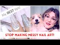 STOP MAKING MESSY NAIL ART! | HOW TO: NAIL ART COMPOSITION | GEL NAILS & ZEELOOL GLASSES