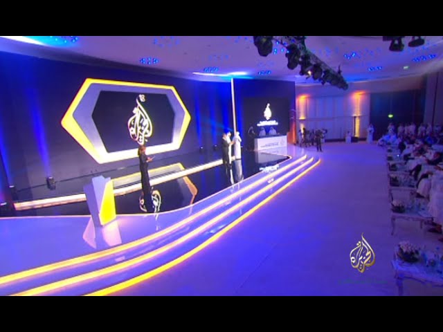 تكريم عبد الله الشامي ومحمد بدر ضمن احتفال الجزيرة بمرور ١٨ عام على انطلاقها