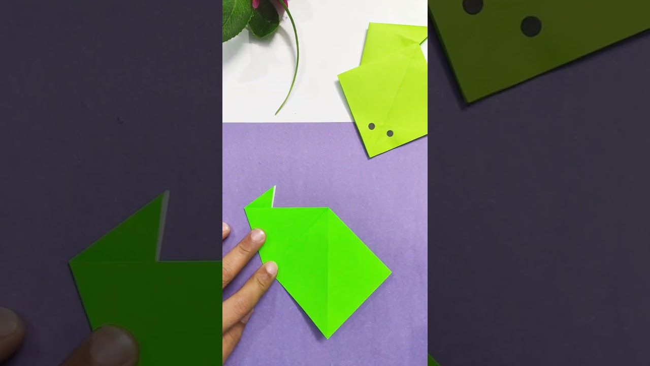 Tadpole- Origami craft/fun activity