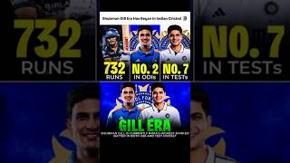 Subhman gill Era Began in Indian cricket 🏏 😍 #shubmangill #cricketranking #cricketshorts #fypシ