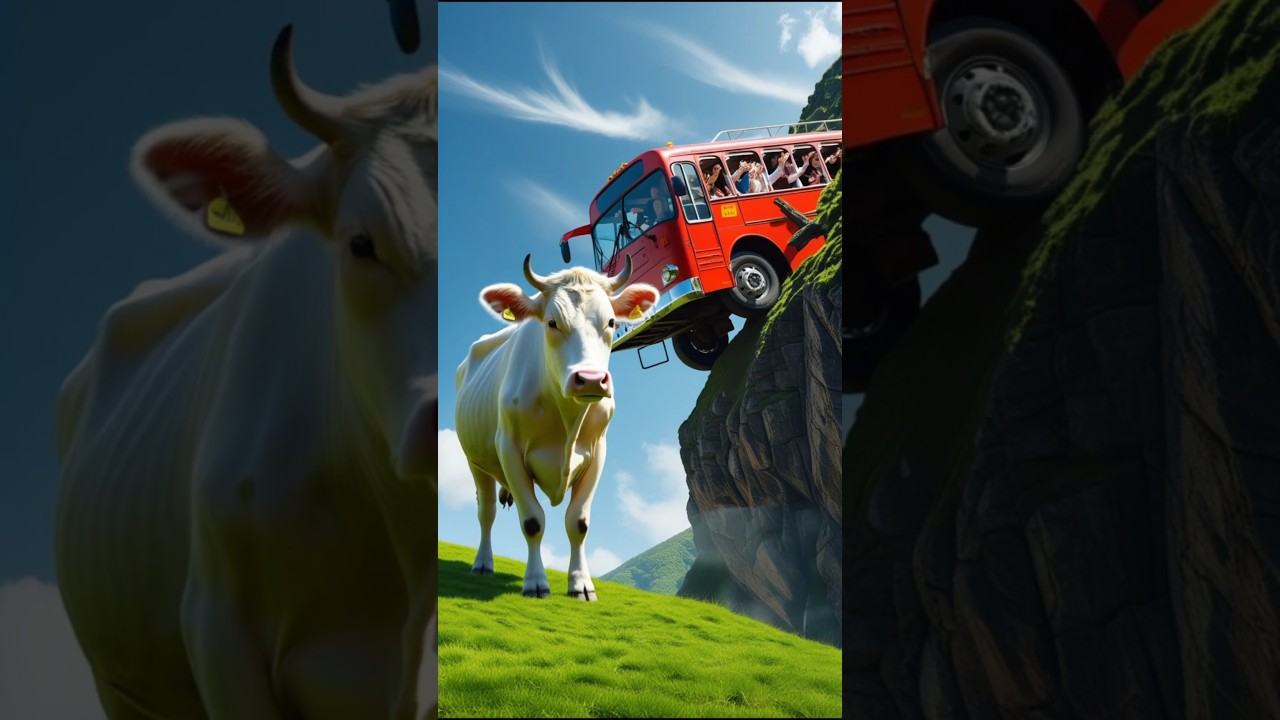 The cow’s one phone call saved the lives of the people trapped in the mountain 