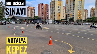 ANTALYA KEPEZ MOTOSİKLET SINAV GÜZERGÂHI  A | A2 | A1 EHLİYET