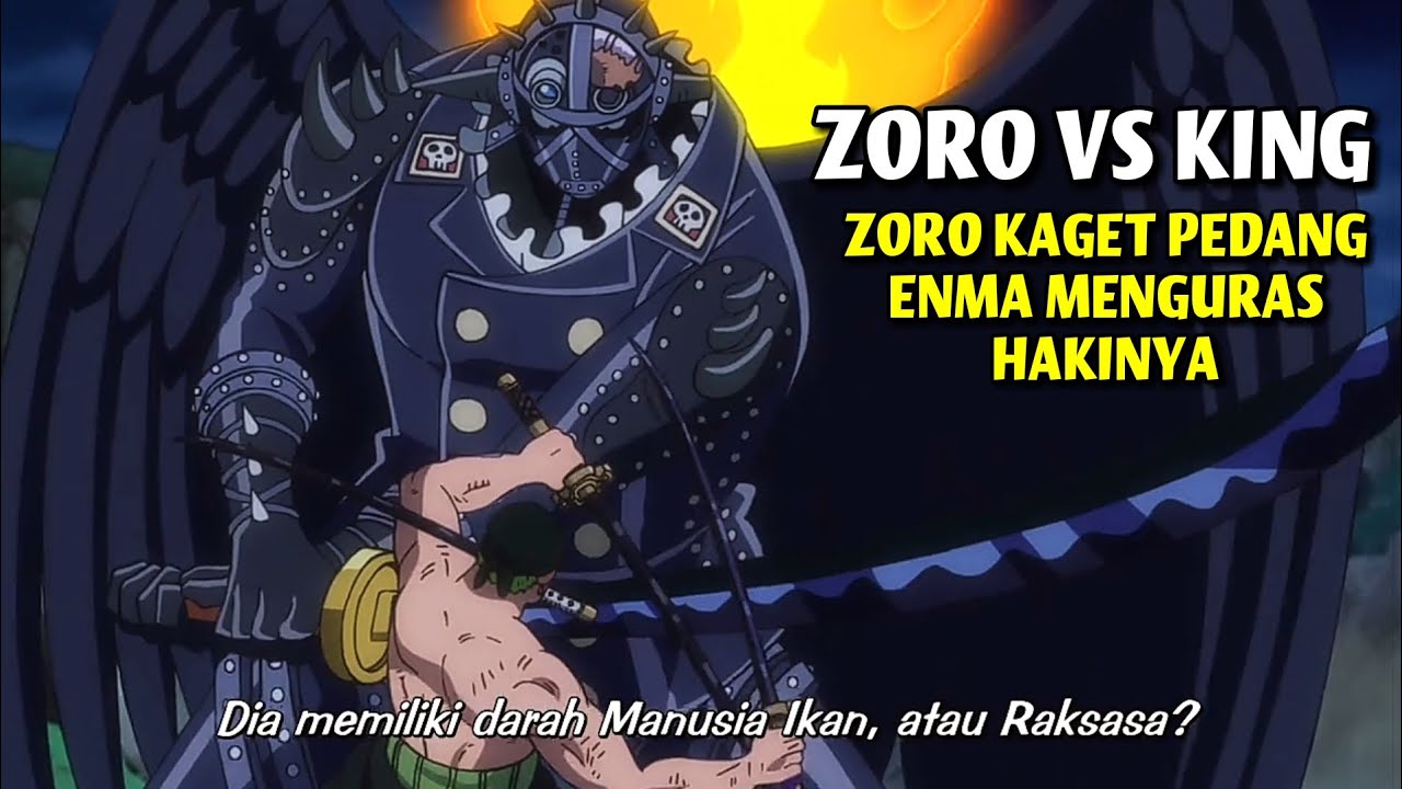 One Piece. Zero vs King Episode 1059. Part 4. #enma #onepiece