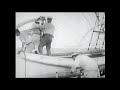 Fully rigged ship, Sailing Around Cape Horn 1928