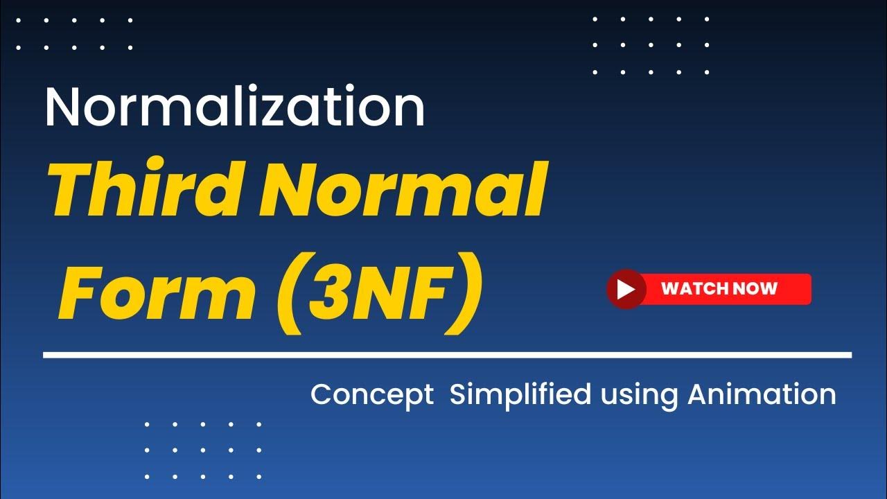 third-normal-form-normalization-dbms-youtube