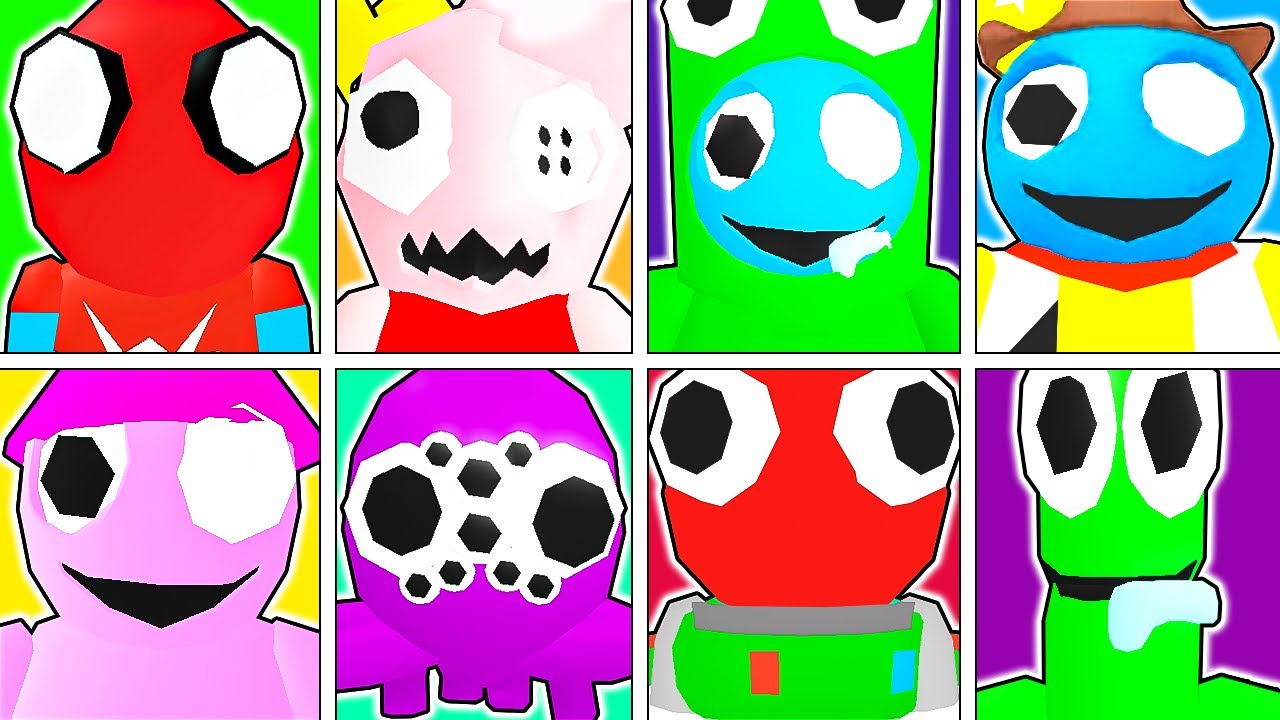 ROBLOX *NEW* RAINBOW FRIENDS MORPHS! (ALL NEW MORPHS UNLOCKED